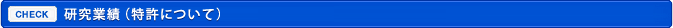 研究業績（特許について）